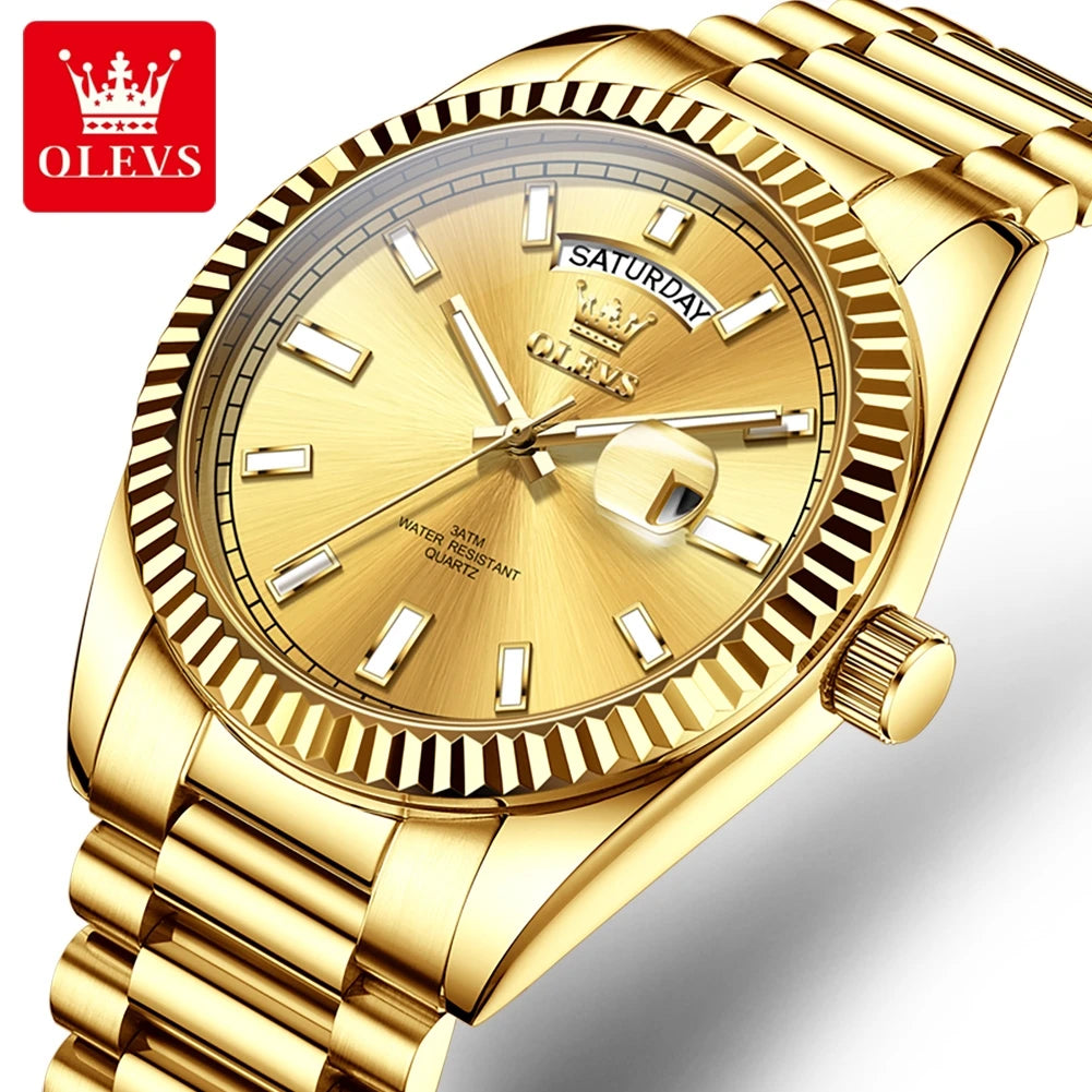 OLEVS 5650 Men's Luxury Quartz Watch